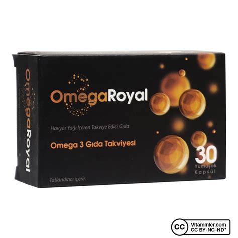 omega royal havyar balık yağı 30 kapsül